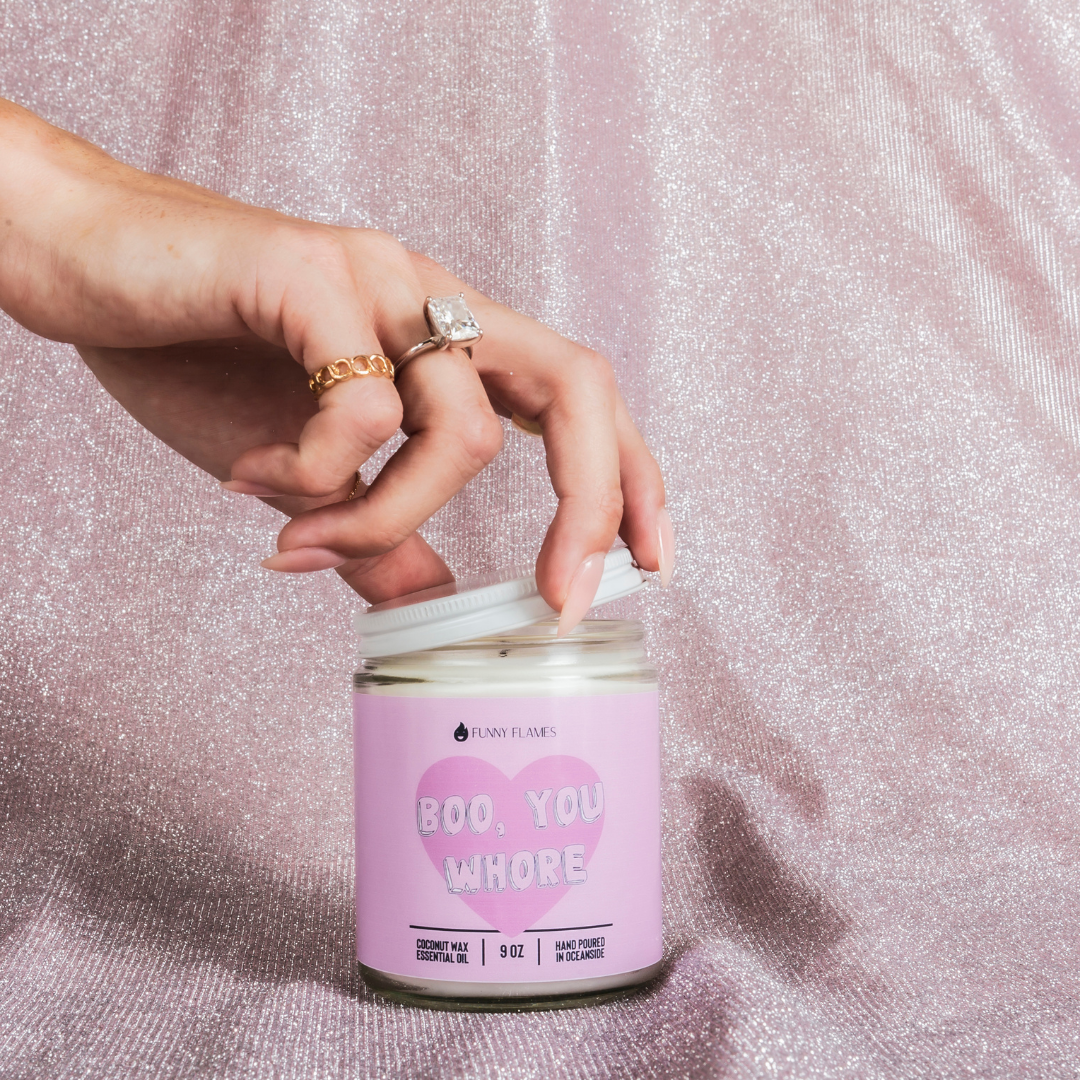 Boo, You Whore - 9 oz Funny